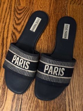 steve madden paris sandals & bag